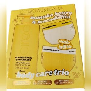 NEW Manuka Honey & Macadamia Body Care Trio